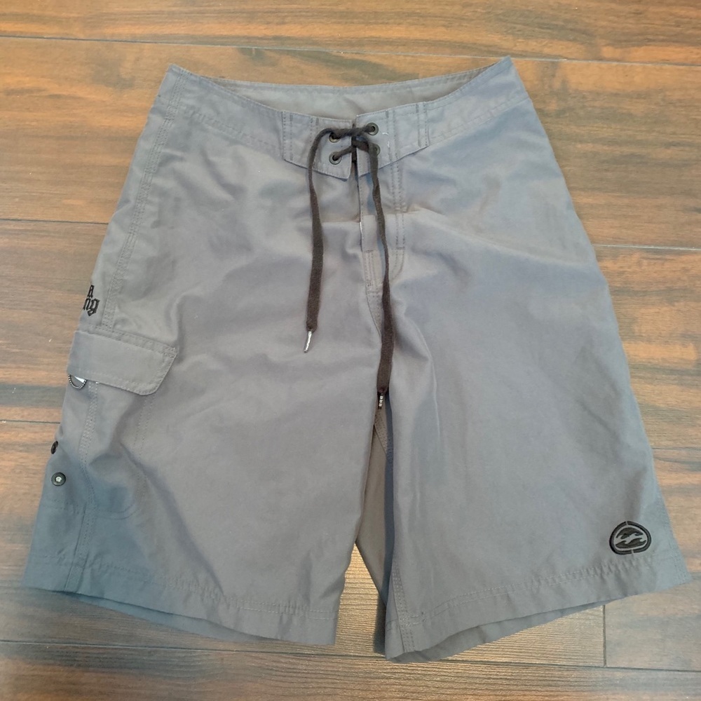 Billabong Solid Gray Classic Board Shorts